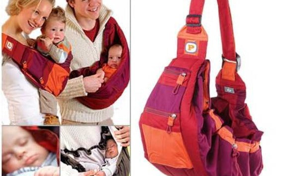 PREMAXX - Porte-bébé Baby Bag rouge