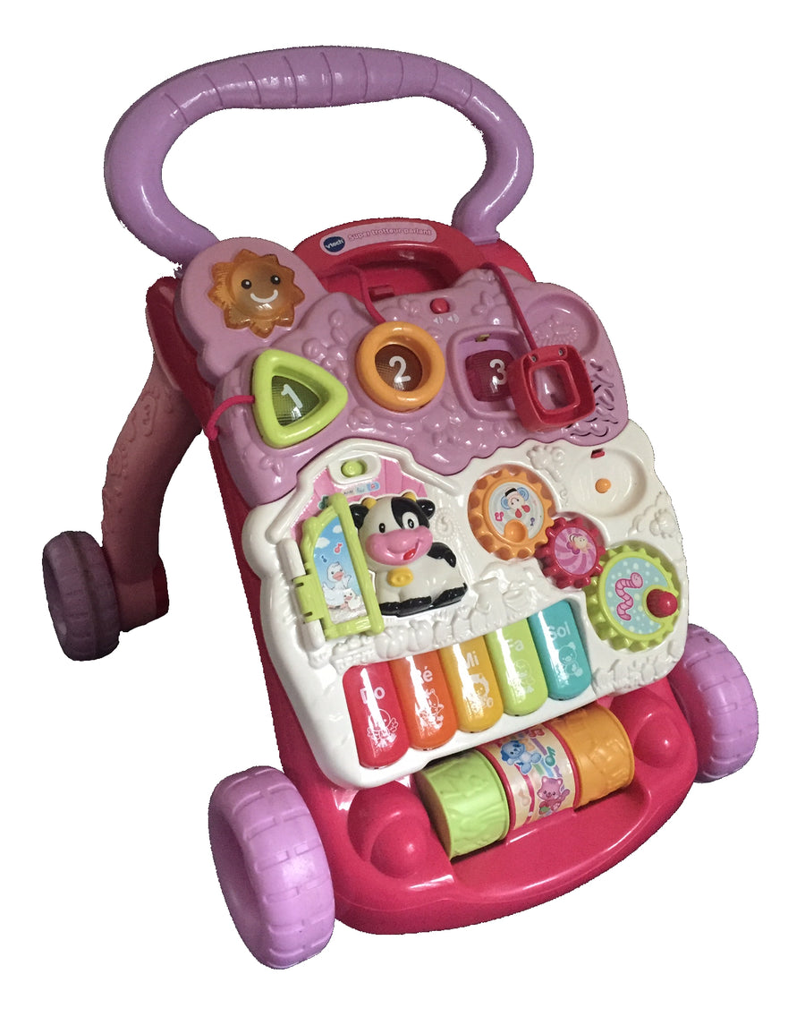 VTECH BABY - Super trotteur parlant 2 en 1 rose