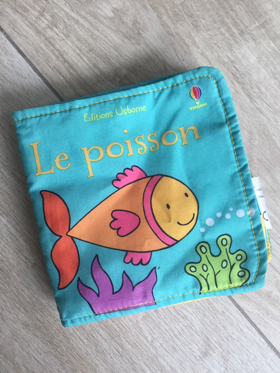Livre d'éveil en tissu