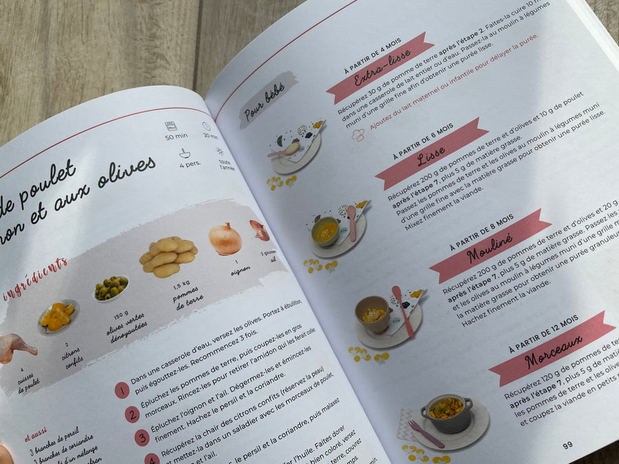 Livre Je cuisine pour bébé et toute la famille