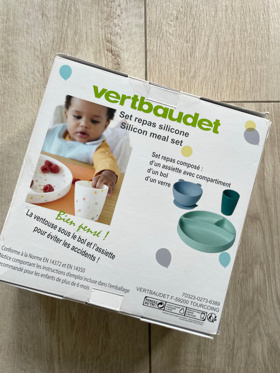 Verbaudet - Set repas silicone