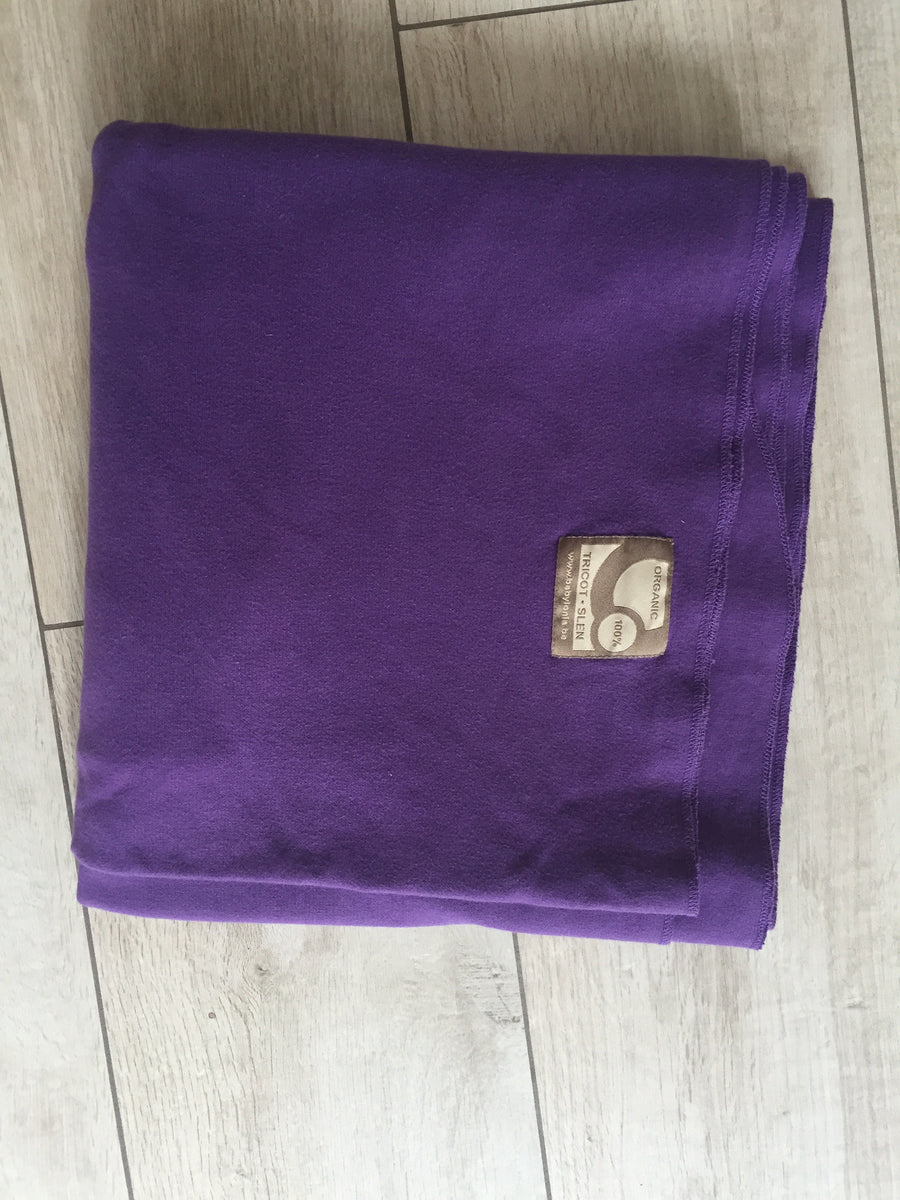 Babylonia - Tricot-slen organic mauve