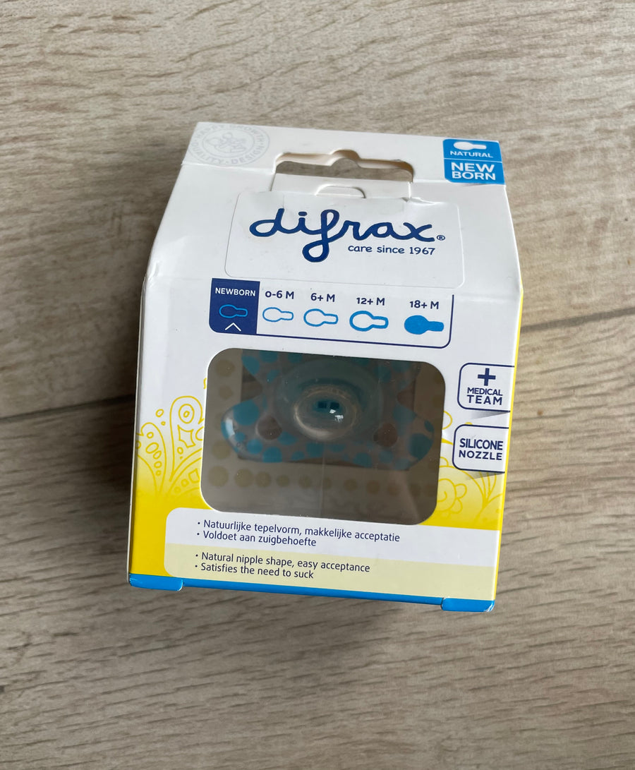 Difrax - tétine newborn natural – Le monde d'Oscar