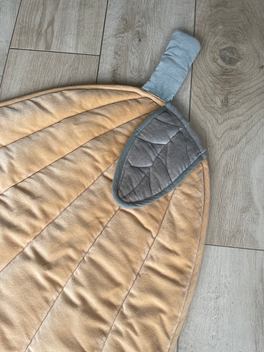 Bouchara - Tapis de sol poire