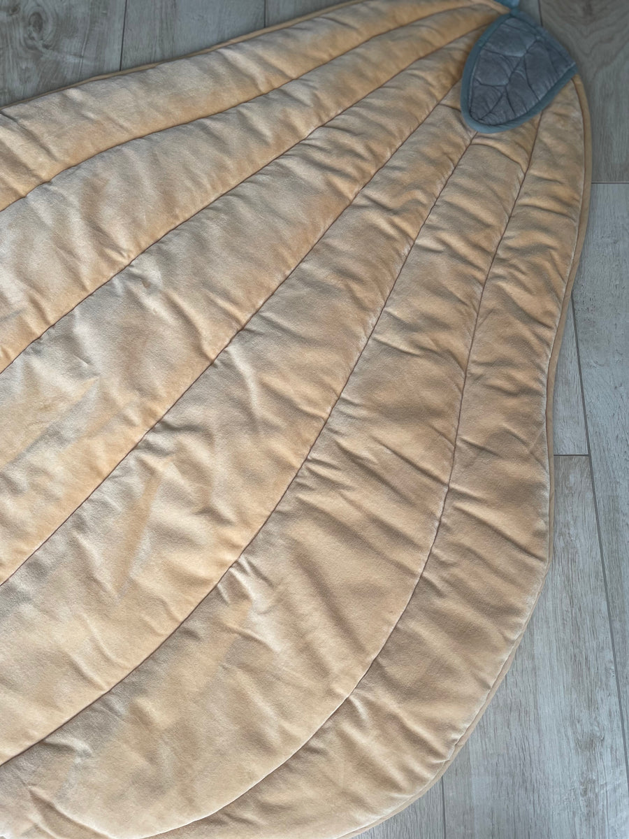 Bouchara - Tapis de sol poire