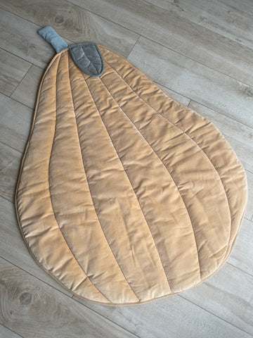 Bouchara - Tapis de sol poire