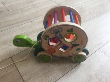 Playtive - jouet tortue en bois
