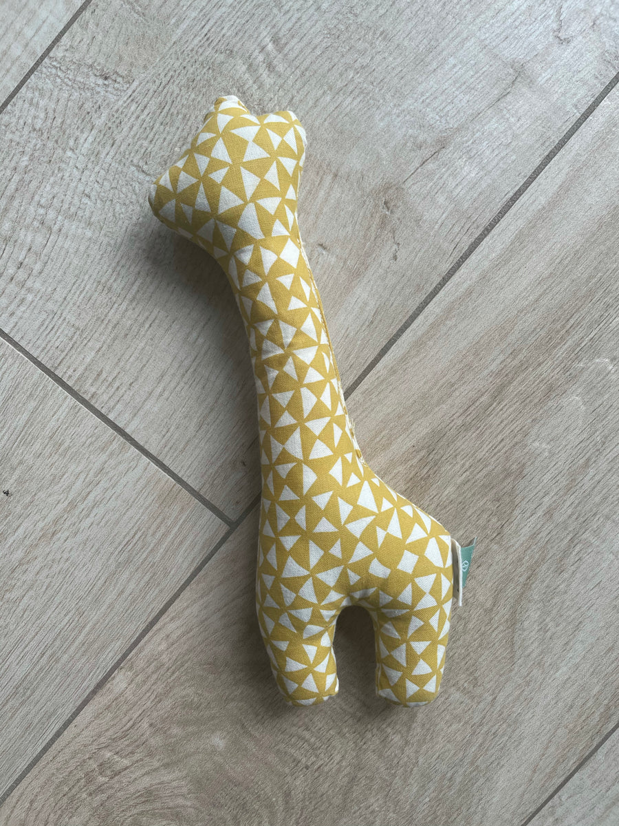 Trixie Baby - Hochet girafe jaune ( réserve liste Glinne-Claude)