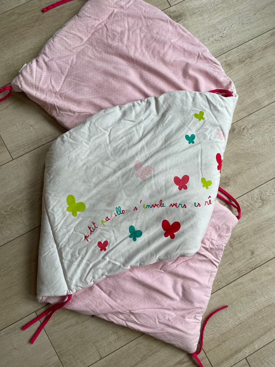 Kitchoum - Tour de lit papillons