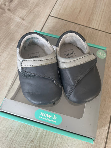 Bobux - Chaussons NB gris