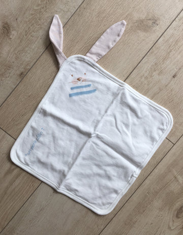 Petit bateau / doudou lapin plat