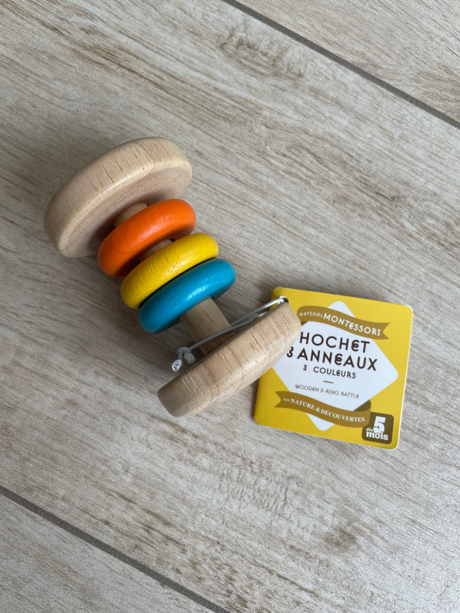 Nature et découverte - Hochet en bois