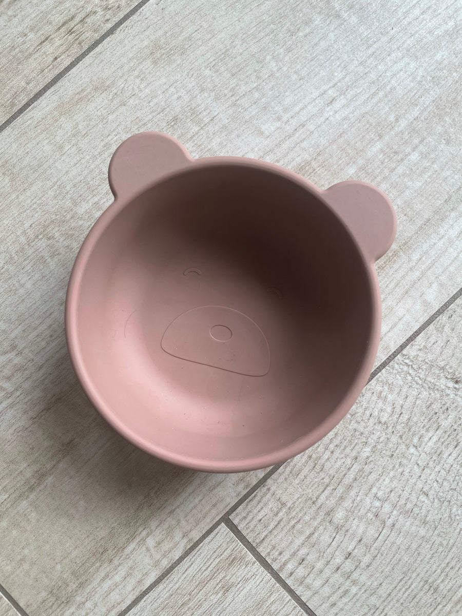 Liewood - Bol en silicone ours Rose