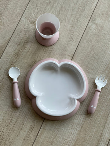 Babybjorn - Coffret repas rose pastel