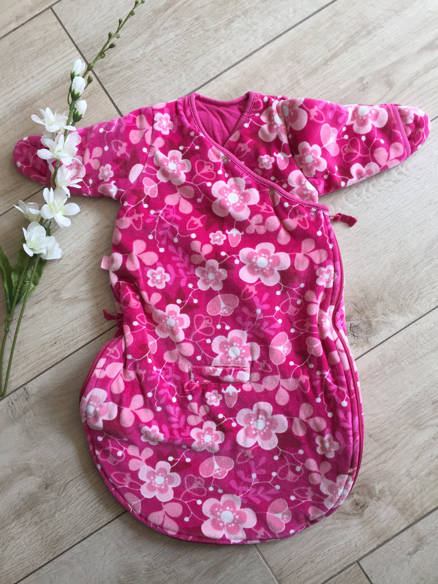 Bemini - Gigoteuse hiver  rose 60 cm