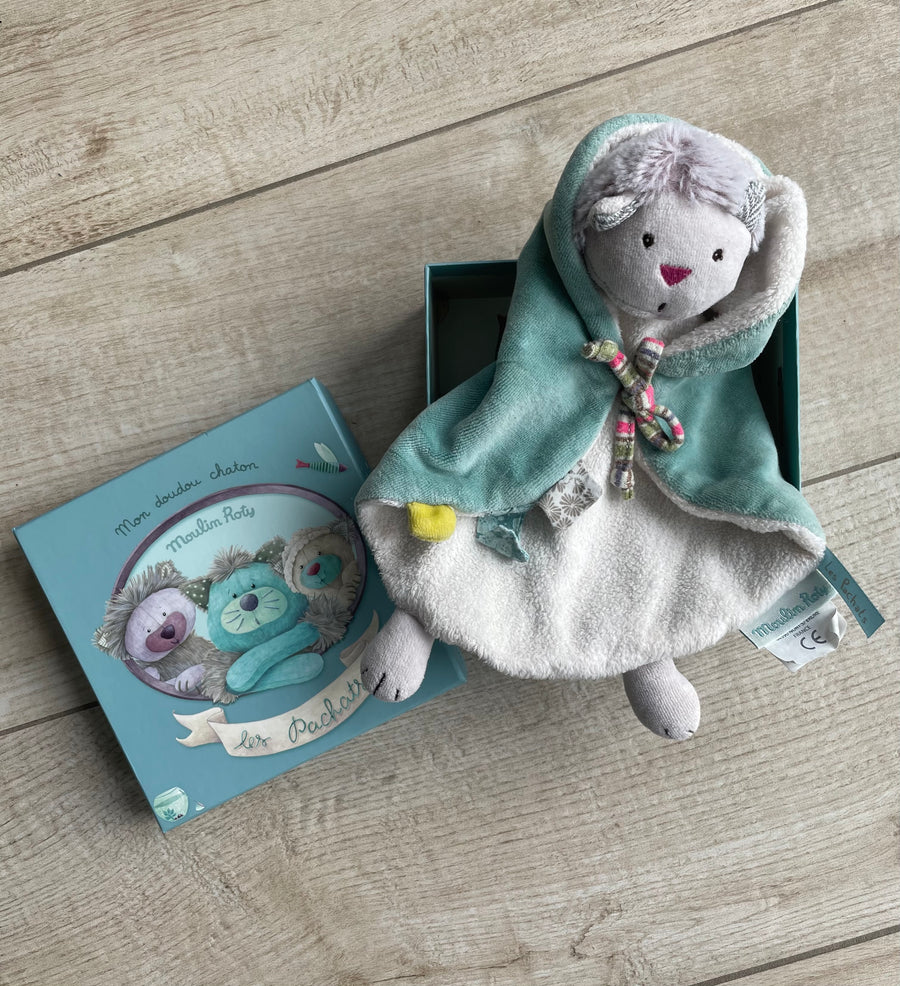 Moulin Roty - Doudou chaton Les pachats