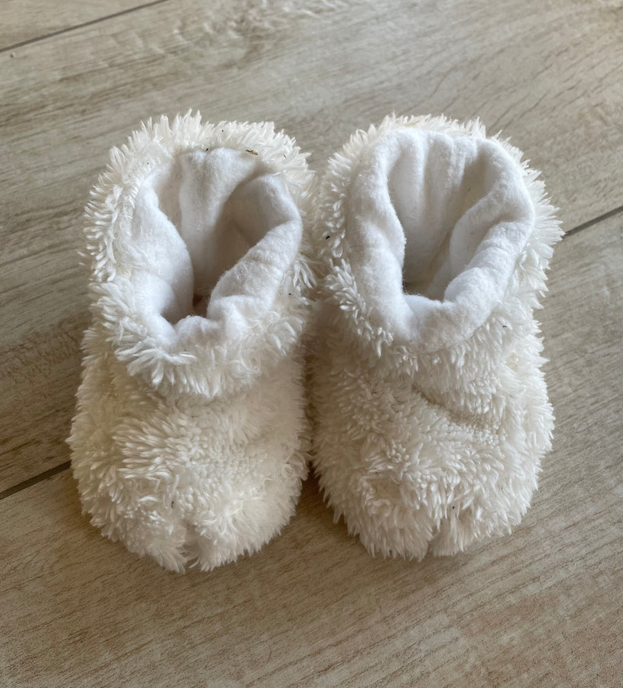 Petits chaussons 16-17 Blancs