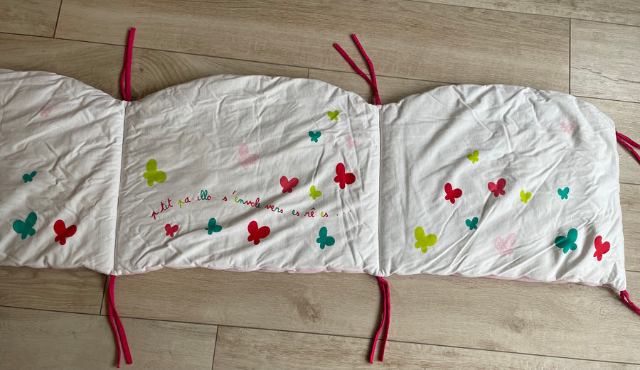 Kitchoum - Tour de lit papillons