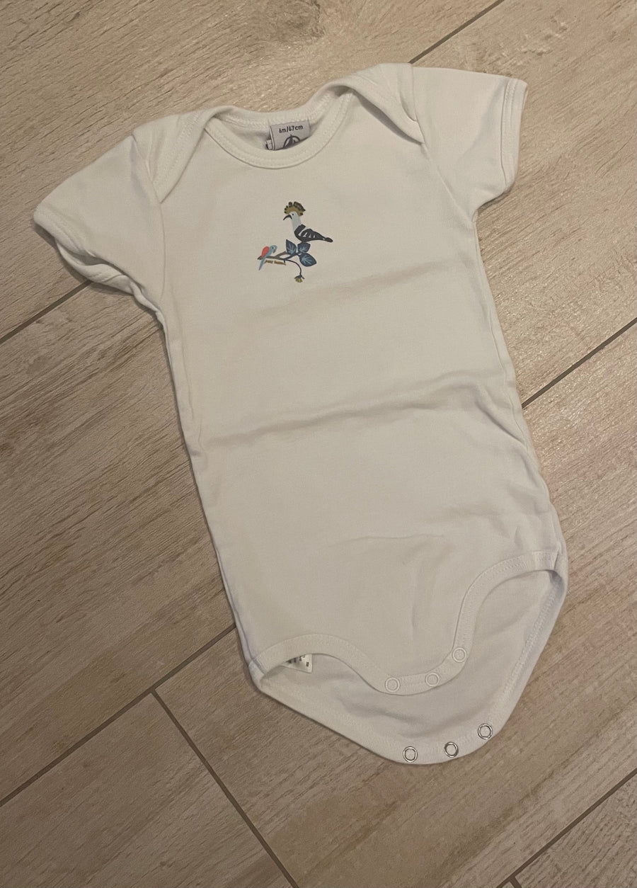 Petit bateau - Body 6 mois oiseau